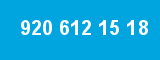 920 612 15 18